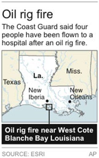 2 Remain Missing in Oil Rig Fire