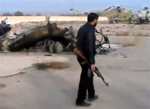 Rebels Seize Air Base Near Damascus