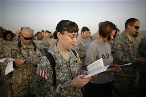 Female Troops' Divorce Rate More than Double Men's