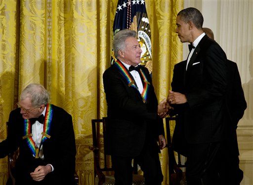Obama Honors Led Zeppelin, Letterman, Hoffman