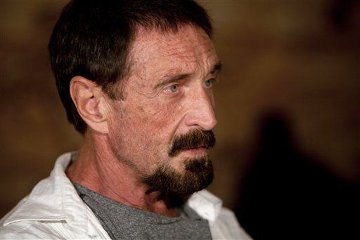 McAfee Released, Heading to US