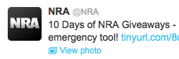 NRA's Twitter, Facebook Accounts Fall Silent