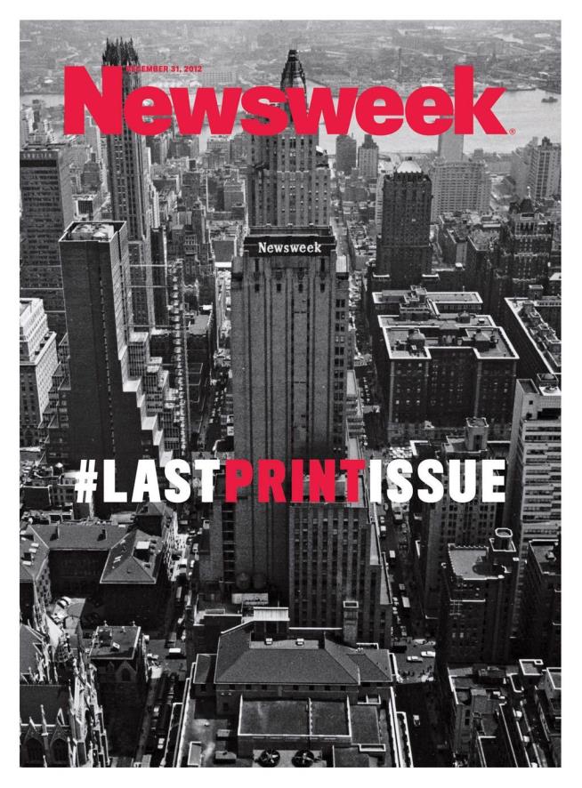 Newsweek Bids Itself Farewell