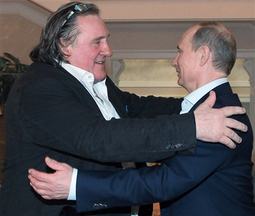 Russia Rolls Out Red Carpet for Depardieu