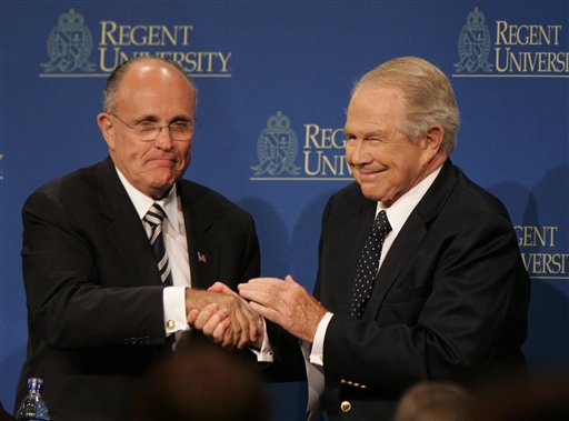 Rudy Woos Religious Right