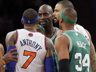Carmelo Anthony Suspended After Celtics Tiff