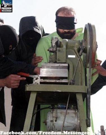 Iran Rolls Out 'Finger-Chopping Machine'