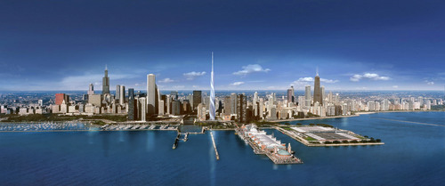 150-Story Chicago Spire to Begin Construction