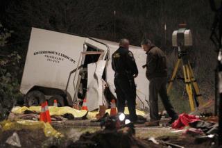 8 Dead in Calif. Tour Bus Crash