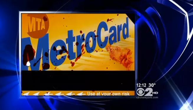 NYC Subway Workers Give Out Bloody Metrocards