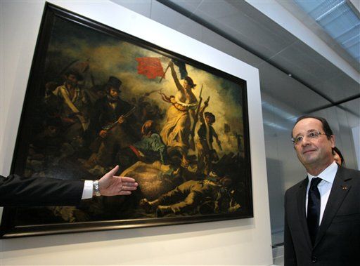 9/11 Truther Defaces Iconic Louvre Painting