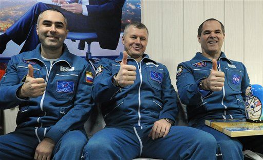 3 Return From 5-Month Mission on Space Station