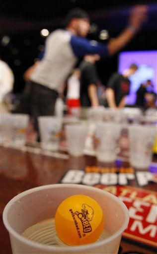 Beer Pong Balls Teeming With Germs