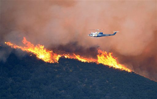 2K Homes in Danger as Calif. Wildfires Spread