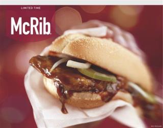 McDonald’s McRib Gets a Rival