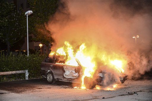 Riots Shake Stockholm For a Third Night