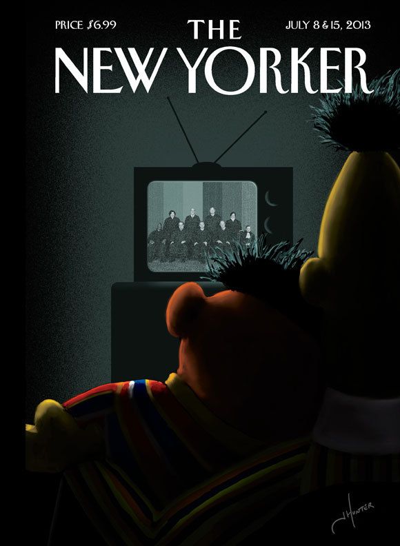 You Must See the New Yorker 's DOMA Cover