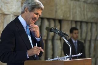 In Marathon Mideast Talks, Kerry Cites 'Progress'