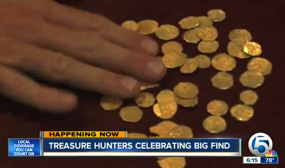 $250K in Gold Found 100 Feet From Florida Coast
