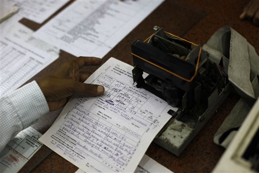 India Sends Its Last Telegram