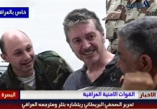 Iraqi Army Rescues British Journalist