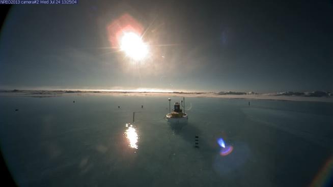 North Pole Has Become a Lake, Again