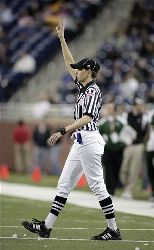 She Might Be NFL's First Female Referee