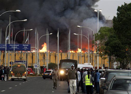 Fire Guts East Africa's Biggest Airport