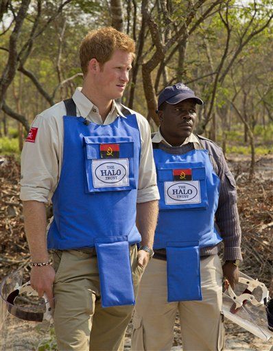 Prince Harry 'Irritated' Over Nations Ignoring Landmines