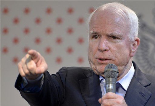McCain: Blame Obama for Syria's Chemical Attack