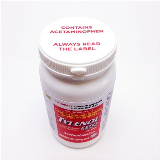 Tylenol Caps Get New Warning
