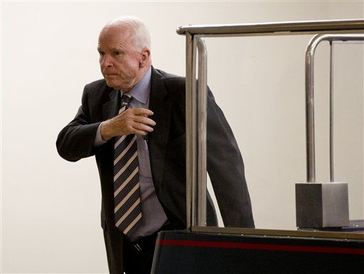 McCain: I'm Against Syrian Resolution