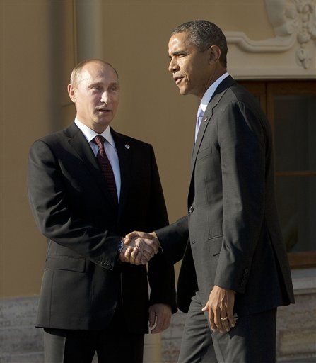 Putin, Obama Meet, Agree to Disagree