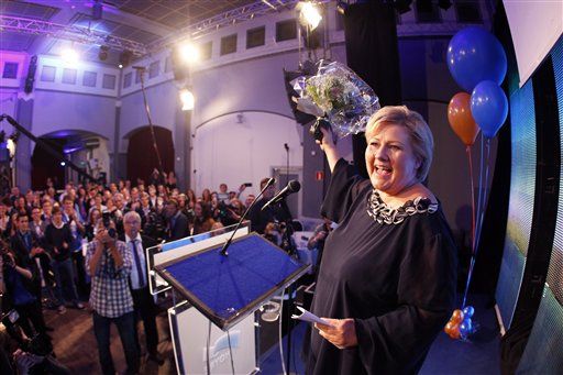 Conservative 'Iron Erna' is Norway's New PM
