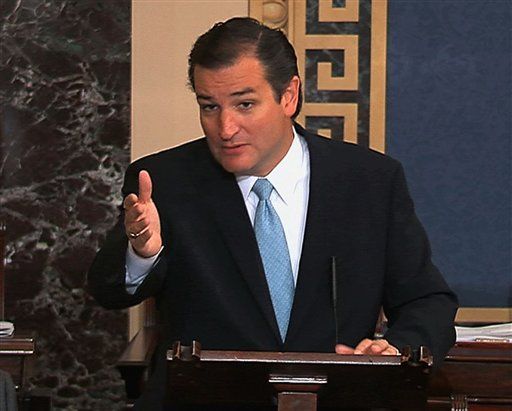 Cruz Vows to Speak Until 'No Longer Able to Stand'
