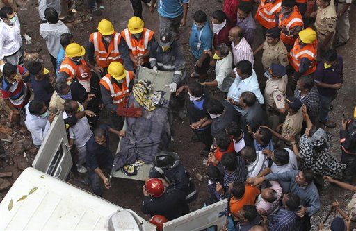 42 Dead in Mumbai Building Collapse
