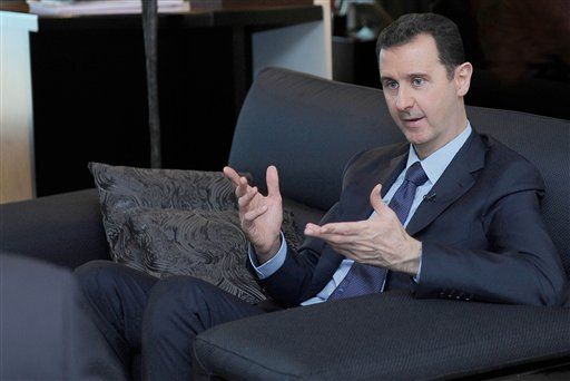Funny Time for Assad: I Deserved the Nobel