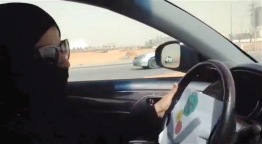 Dozens of Saudi Women Drive Cars in Protest