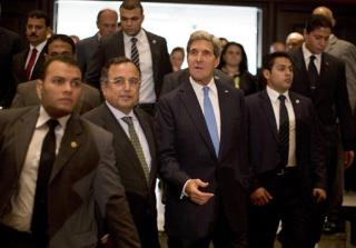 Amid Frosty Relations, Kerry Drops In on Egypt