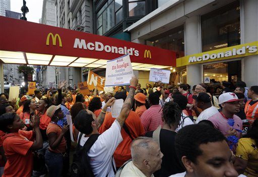 Fast Food Strikes Return as Wage Debate Looms