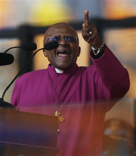 Desmond Tutu's Home Robbed —He Was at Mandela Service