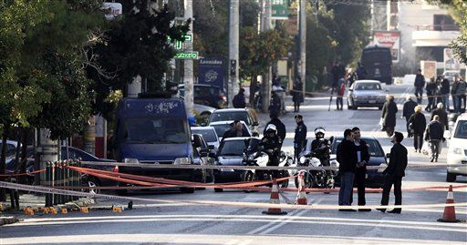 Greece Gunmen Shell German Envoy's Home