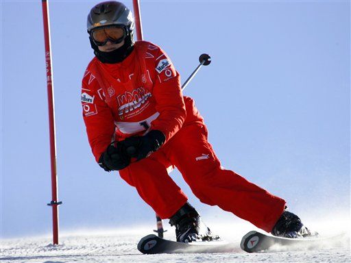Schumacher's Helmet Cam May Have Filmed Ski Accident