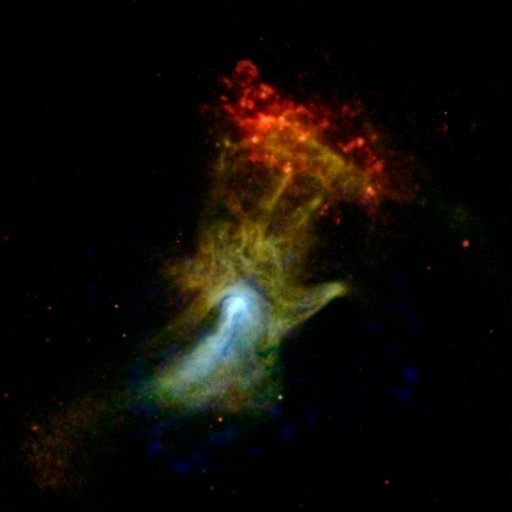 NASA Finds the 'Hand of God'