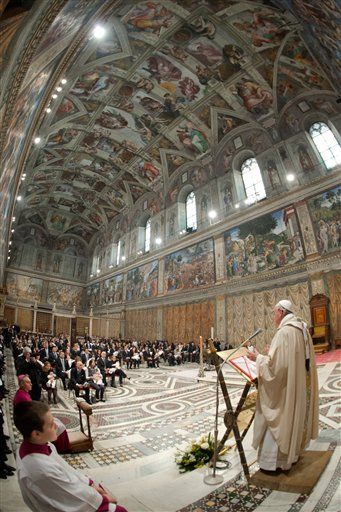 Pope: Go Ahead, Breastfeed in Sistine Chapel