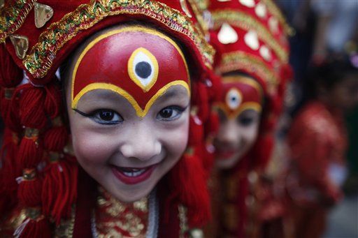 Nepal's Retired Goddesses Will Get Pensions