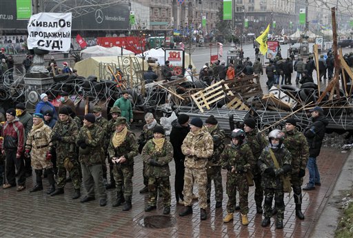 Violent Protests Greet Ukraine's Protest Ban