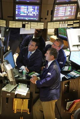 Stocks Tick Down on BofA Woes