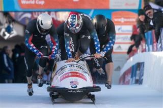 Locked In Bathroom Us Bobsledder Bashes Door Newser Mobile