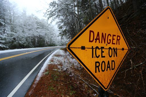South Buckles Up for 'Mind-Boggling' Ice Storm